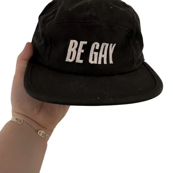 BE GAY - baseball cap - Picture 1 of 6